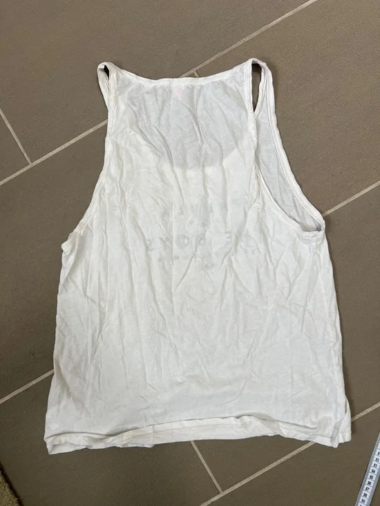 Talula White Racerback Tank - Picture 6 of 6